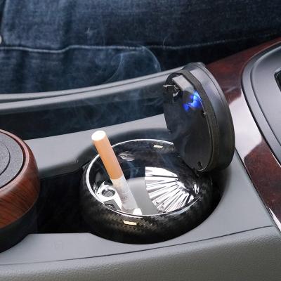 China High Quality Cars N17A Car Ashtray Cigar Car Led Ashtray With Logo Gifts Vehicle Light Customized Promotional Automobile for sale