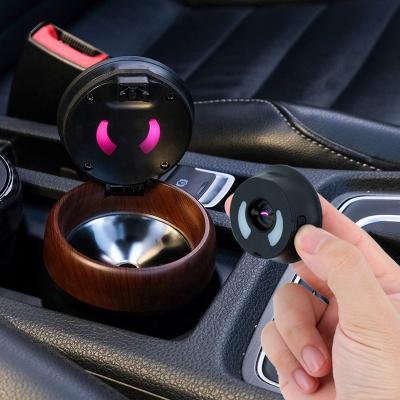 China Cars/Car Desktop Custom Ashtray 2 in 1 Ashtray with Lighter Portable Rechargable Office CE Factory Wholesale FCC N17D for sale