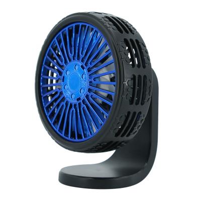 China Universal ABS Car Fans 5V USB Mini Car Cooler 12V Plastic Fan Sniff LED Interior Dashboard LED 24v Car Accessories F203Z CE for sale