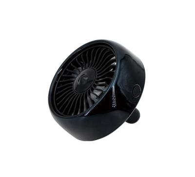 China ABS Plastic Factory Car Accessories Wholesale Stores Led Mini USB Light Car Fan 8.5CM For Air Outlet Duct Black Color F101 CE OEM for sale