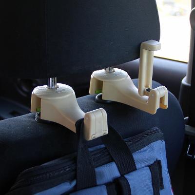 China Brief & Car Simple Accessories Color G01 Interior Decorative Hook For Car Back Seat Hook Handbag Hanger Vehicle Automobile CE RoHs for sale