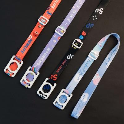 China Promotional Wholesale Cheap Commercial Customizable Gift Printed Patterned Lanyards for sale