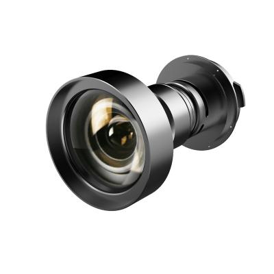 China Glass 1.3-1.9:1 lens for PT-SLX82CB HD all-glass all-metal external projector long-focus lens for sale