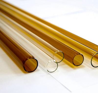 Κίνα OEM ODM Amber Clear Glass Tube For Glass Tubular Vial Glass Ampoule προς πώληση