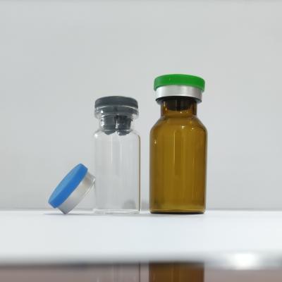 China 20R Borosilicate Glass Vials With Caps Injection Vial Glass Bottle Medicine Use for sale