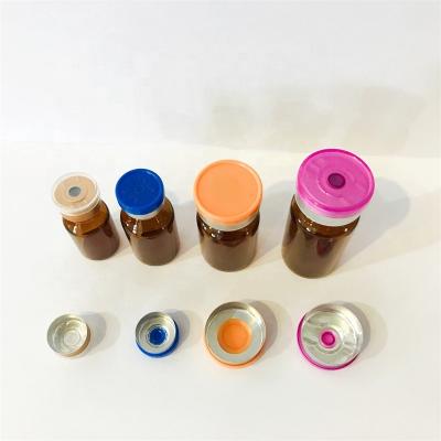 China 13mm 20mm Aluminum Plastic Cap Injection Glass Bottle Aluminium PP Cap for sale