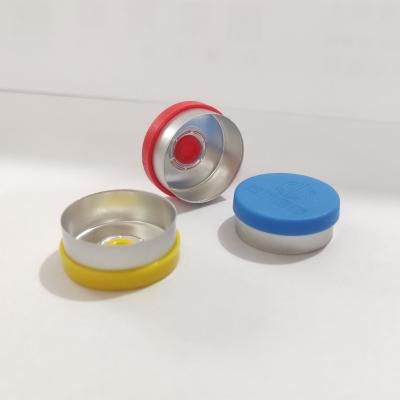 China 13mm Aluminum Plastic Cap for Injection Glass Vial for sale