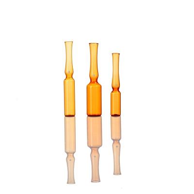 China 5ml 10ml Clear Amber Glass Ampoule Sterile Ampoule Screen Printing for sale