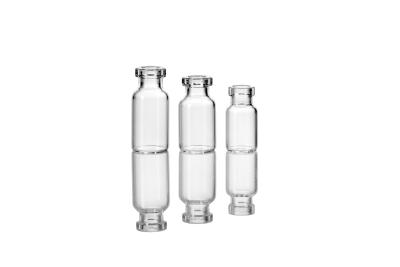 China Medicinal 2R Clear Tubular Glass Vial Glass Injection Bottle for sale