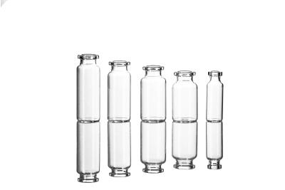 China USP Type 1 30R clear glass vials Tubular Medical Borosil Vials for sale