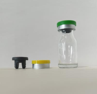 Chine Flacon en verre transparent moulé pour l' injection d' antibiotiques avec une finition en anneau de 20 mm de type I II à vendre