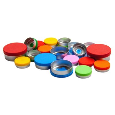 China Vial Molded Bottle Flip Off Caps 13mm 20mm 28mm 32mm for sale