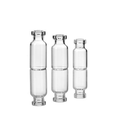 China 5ml Clear Amber Neutral Borosilicate Tubular Glass Vial USP Type I for sale