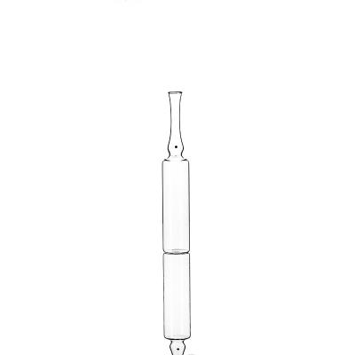 China 2ml Clear Medical Glass Ampoule Made By Low Borosilicate Tube OPC CBR SCR for sale