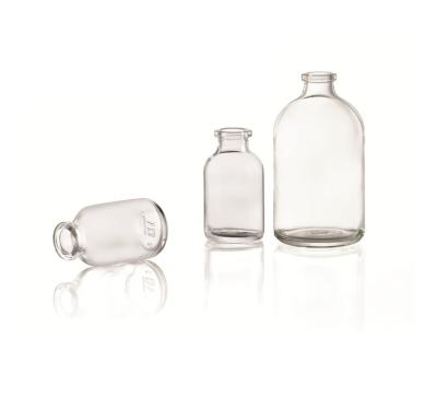 China 20ml A clear molded glass vial USP type II for sale