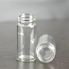 China Professional Supply Clear / Amber Low Borosilicate Glass Screw Vial for sale