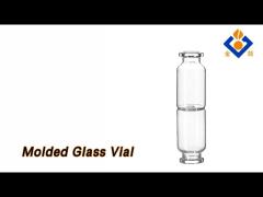 Sodium Calcium Molded Glass Vial Amber / Clear Small For Pharmaceutical Powder