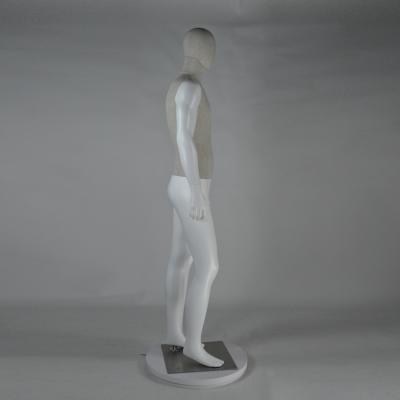 China Male Cloth Mannequin With Wooden Hand Windows Show Male Clothes Display Cloth Mannequin for sale