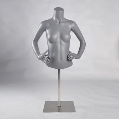 China Torso Mannequin Fashion Design Painting Half Body Female Display Torso Mannequin for sale