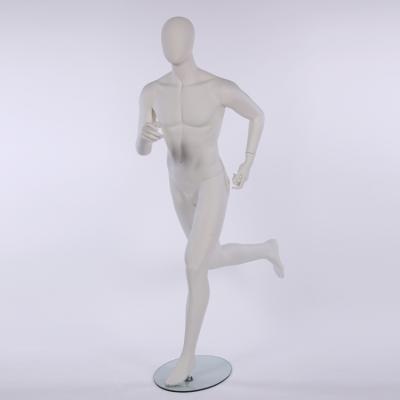 China Other Matt Sports White Male Mannequin Full Body Action Dummy for sale