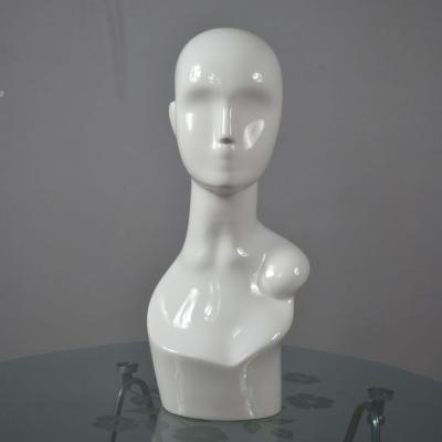 China Other Hot Sale Shiny Female Head Mannequin For Hat Display for sale