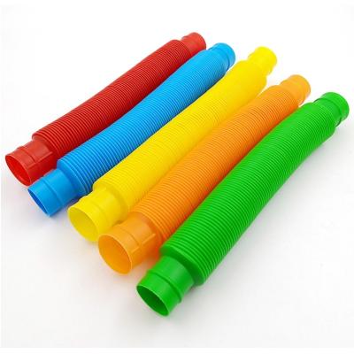 China Relaxation toys stir tube Mini Pop Colorful Anti-Stress Noise Tubes Decompression Sensory Toys Wholesale Unisex Plastic Toys for sale