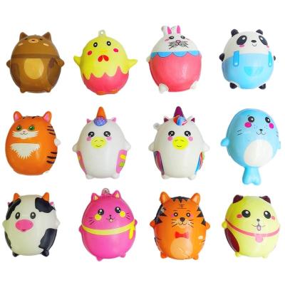 China Relieves Anxiety Kip Shape Toy Animals Squeeze Animal Squishy Collection Toys Anti Stress Toy For Kids Slow Rising PU for sale