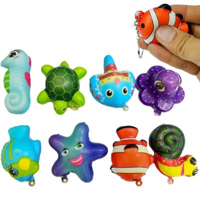 China Relieves Anxiety Toy Decompression Toys Wholesale Unisex Animal Squishy Toys Anti Stress Toy For Kids Fidget Toy Slow Rising PU for sale