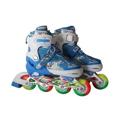 China PVC Speed ​​Integrated Roller Skate Shoes Wholesale Children's Roller Skate Roller Skates for sale