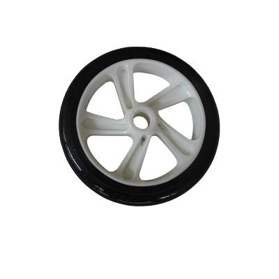 China +PU aluminum wheels pro replacement electric kick stunt scooter cheap parts for sale 180mm 200mm 230mm for sale