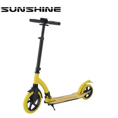 China PU wheel best selling new style push folding kick scooters for sale for sale