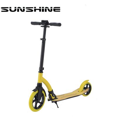 China Ride On Toy 230MM Big Wheel Standard Size Foot Power Kick Quickly For Adult Scooter for sale