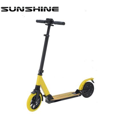 China Best Aluminum Alloy Material Kick Moped Folding Electric Mobility Scooter For Adults for sale