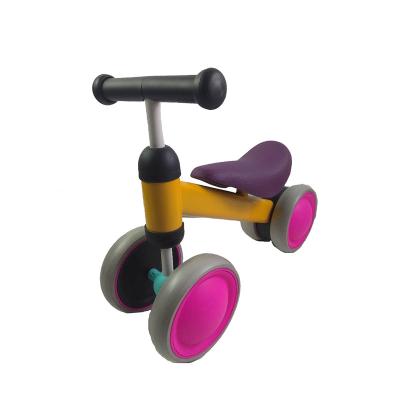 China New foot design for 2019 4 wheel colorful mute scooter for kids for sale