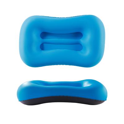 China 47*33*9.2cm New Factory Design Inflatable Air Pillow Lumbar Support Portable Camping Travel Sleep Pillows for sale