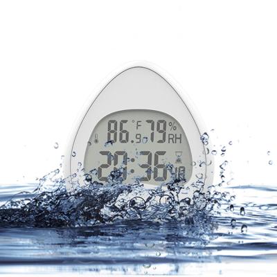 China LUMINOVA Kitchen Bathroom Digital Alarm Clock Countdown Waterproof LCD Display Stopwatch for sale