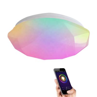 China WIFI Modern Smart Light Smart LED Blue Tooth Ceiling Light with Stars Effect workable with Alexa, Google. for sale