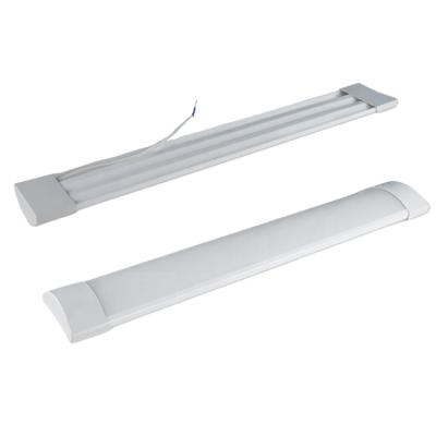 China 4ft Modern 4ft LED Batten Lights IP20 LED Batten Tube Light with Integrated Body, Microwave Detector Available for sale