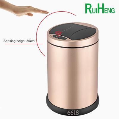 China Viable Diaper Pails Sanitary Protection Disposal Automatic Bin Sensor Bin / Hot Selling Intelligent Waste Bin Sensor Can 6L for sale