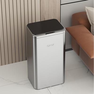 China 30L Home Viable Sensor Automatic Kitchen Waste Trash Bin Trash Can for sale