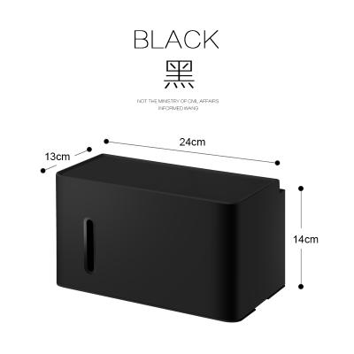 China Waterproof/durable/multifunctional plastic tissue box with fixed napkin holder/with best quality table acrylic guest napkin paper napkin holder for sale