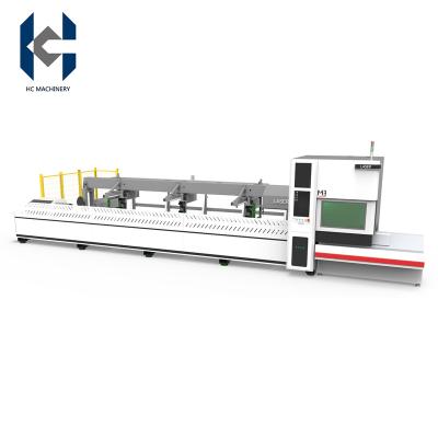 China Laser CUTTING 1000W 2000W 3000W Fiber Laser Pipe Cutting Machine Metal Tube Laser Cutting Machine for sale