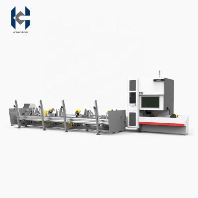 China Laser CUTTING 1500W High Precision CNC Fiber Laser Pipe Cutting Machine Screen Protector Metal Tube Laser Cutter for sale