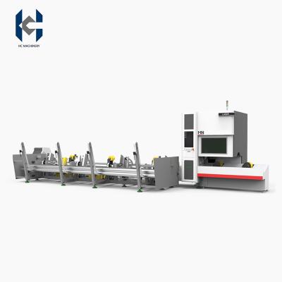 China Professional Laser Cutting 1000w 1500w 2000w Fiber Laser Pipe Tube Cutting Machine for sale