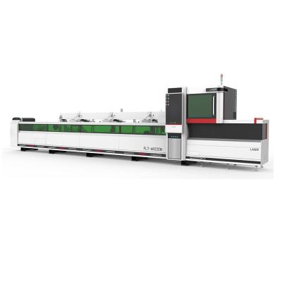 China Laser CUTTING 6020EN Full Automatic Fiber Laser Tube Cutting Machine Laser Pipe Cutting Machine for sale