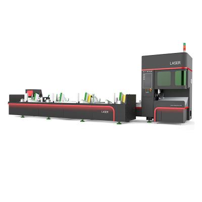 China Laser Cutter Shandong Jinan 1.5KW 2KW 3KW 6016T Fiber Laser Metal Pipe Cutting Equipment Cutter Round Tube Square Pipe Machine for sale