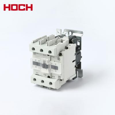 China HOCH CJX2-8011 three four 3 4 types high quality electric magnetic AC contactor price list phase pole brand manufacturers CJX2-8011 for sale