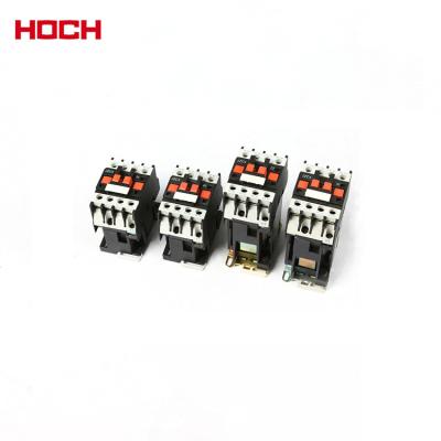 China HOCH JZC4 220V 380V 12V 24V 110V two three four 1 2 3 single electric magnetic type 4 phase pole AC DC contactor relay price JZC4 series for sale