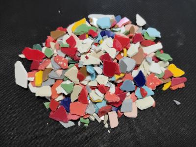 China Colorful Melamine Scrap 30mm Urea Media Molding Plates Amino Plastic for sale