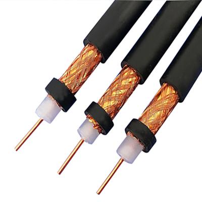 China Telecom communication cctv conductor RG59 RG58 RG213 coaxial cable rg6 rg59 CCS/CU cctv catv telecom coaxial cable RG6 for sale